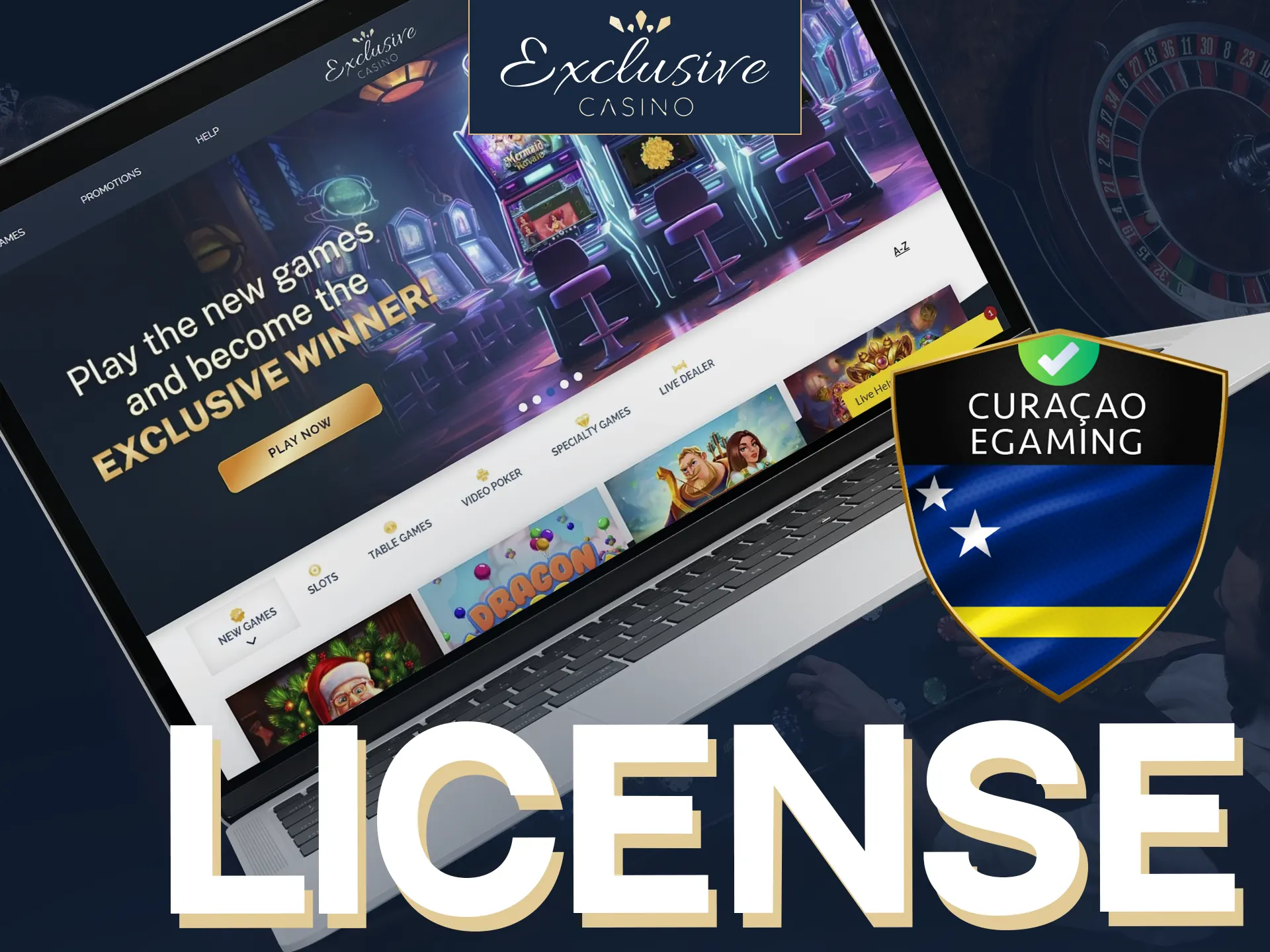 Exclusive Casino, licensed by CGC, ensures compliance, fair play, and customer protection globally.